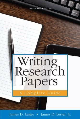 Writing Research Papers: A Complete Guide, 15th Edition – Paperback – GOOD
