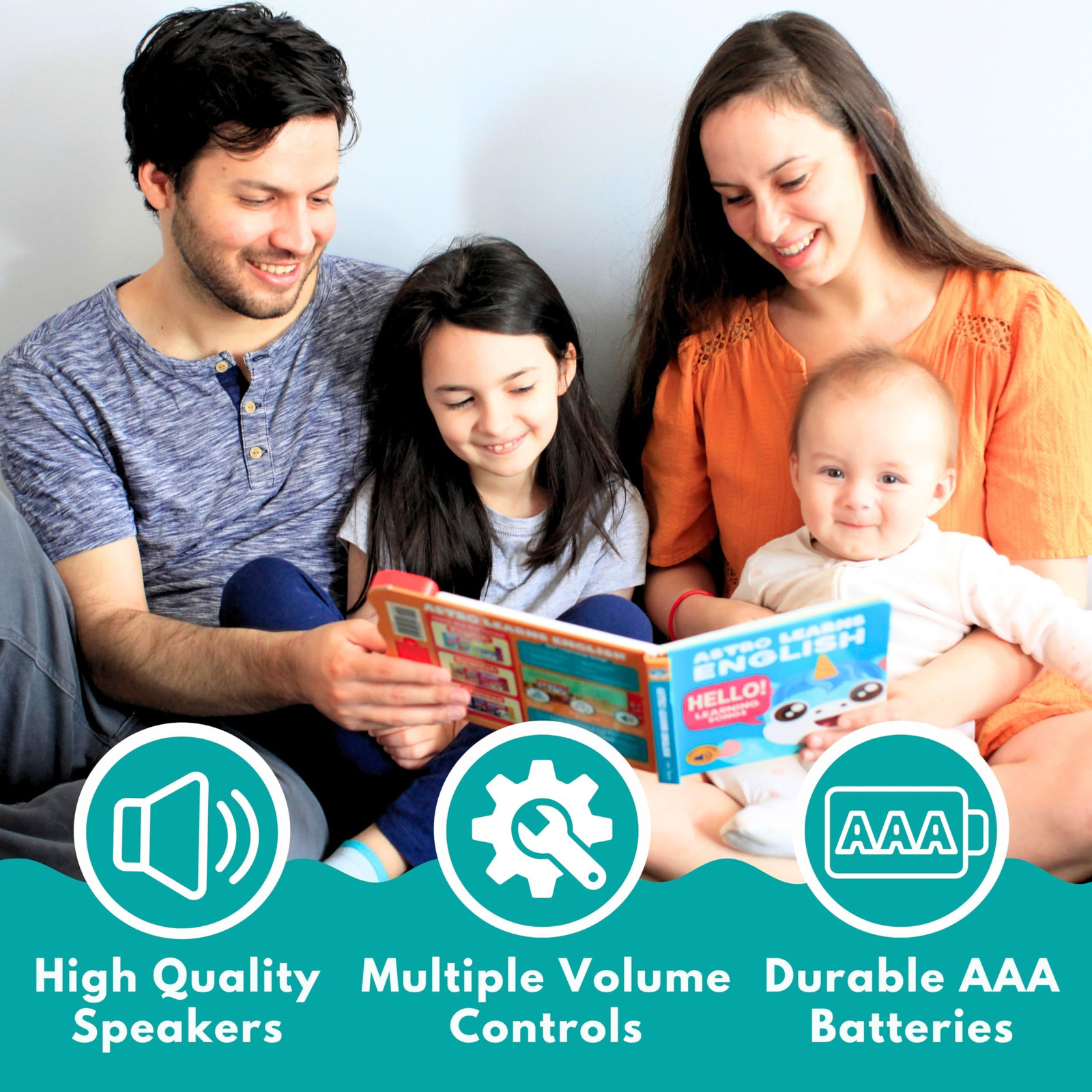 Astro Learns English Learning Songs — Musical Toys & Small, Multicolor
