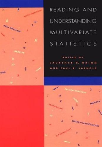 Reading and Understanding Multivariate Statistics