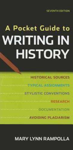 A Pocket Guide to Writing in History – Paperback – VERY GOOD