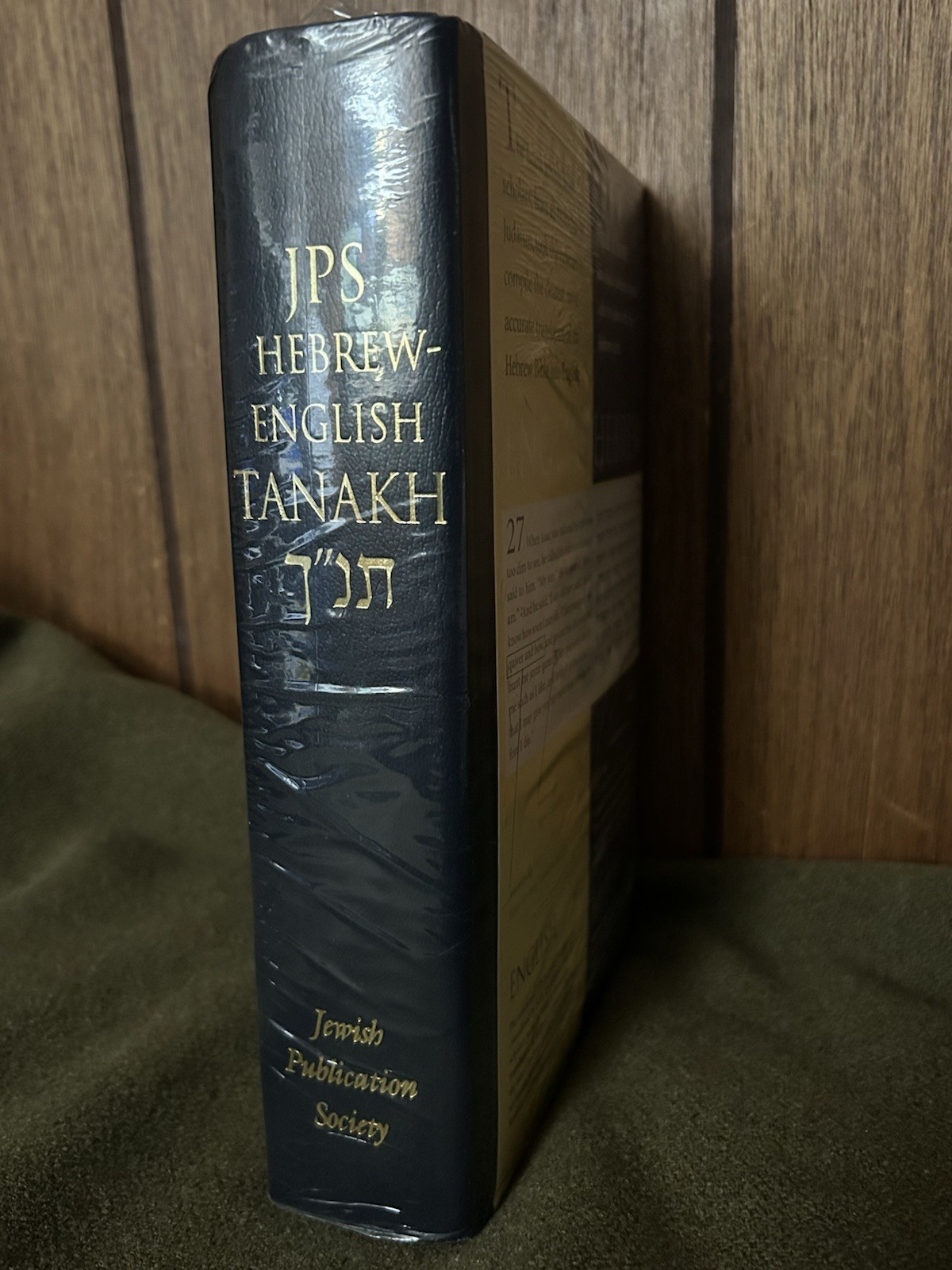 JPS Hebrew-English TANAKH by Jewish Publication Jewish Publication Society…