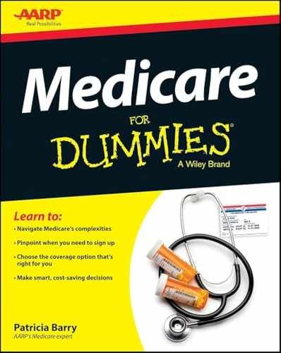 Medicare for Dummies (For Dummies – Paperback, by Barry Patricia – Very Good x