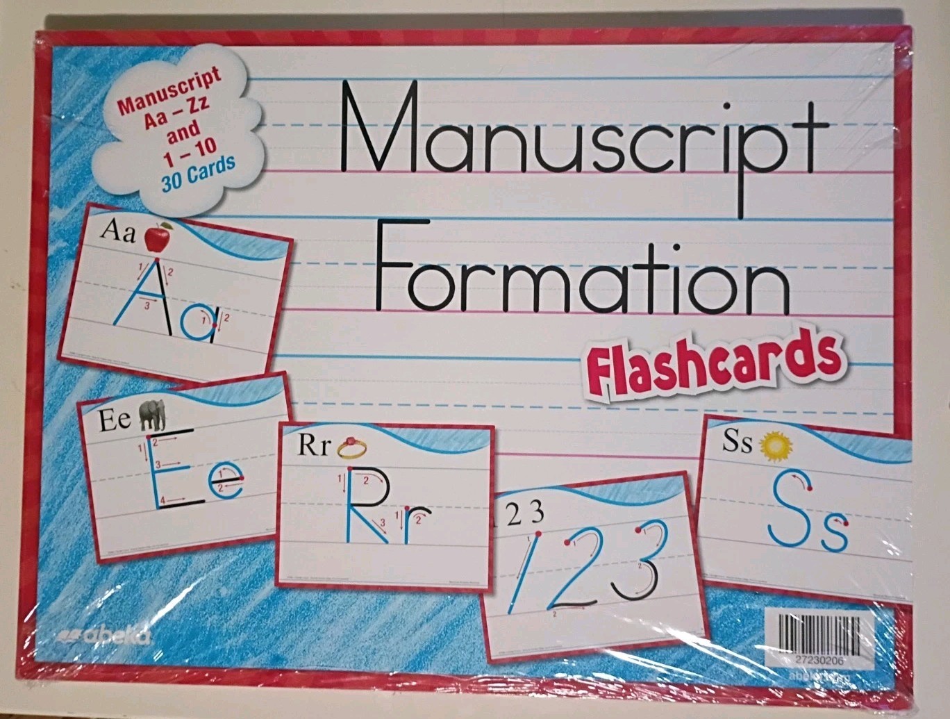 Abeka Manuscript Formation Flashcards Flash Cards New Sealed
